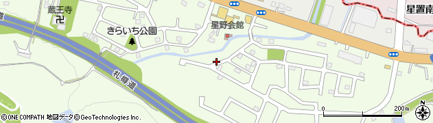 北海道小樽市星野町13周辺の地図