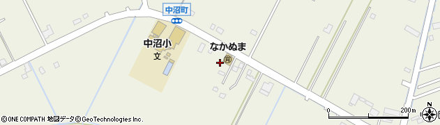 中沼神社周辺の地図