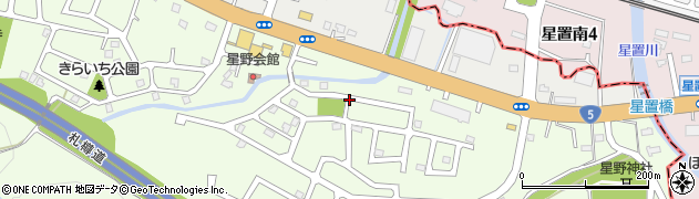 北海道小樽市星野町18周辺の地図