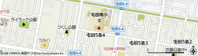 札幌市立屯田南小学校周辺の地図