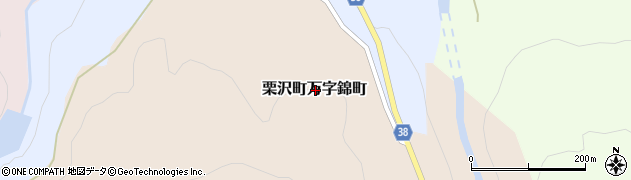 北海道岩見沢市栗沢町万字錦町周辺の地図