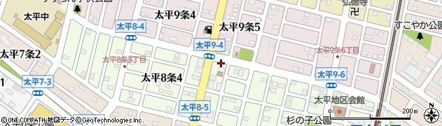 田中鍼療院周辺の地図