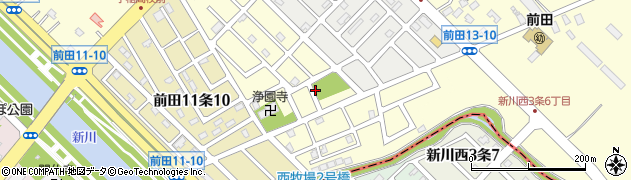 前田すなやま公園周辺の地図