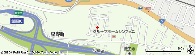 北海道小樽市星野町4周辺の地図