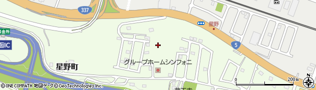 北海道小樽市星野町5周辺の地図