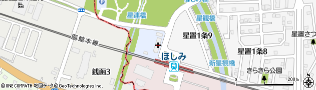 北海道札幌市手稲区手稲星置181周辺の地図