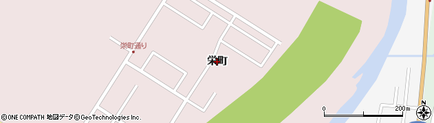 北海道本別町（中川郡）栄町周辺の地図