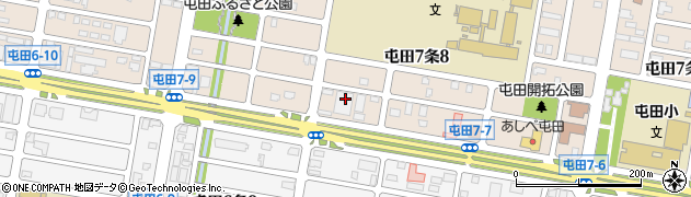 株式会社くみあい食品札幌支店周辺の地図