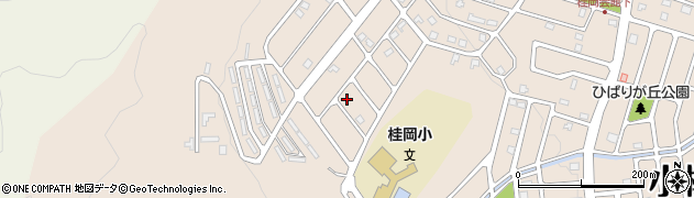 北海道小樽市桂岡町20周辺の地図