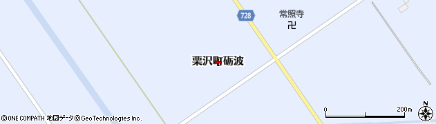 北海道岩見沢市栗沢町砺波周辺の地図