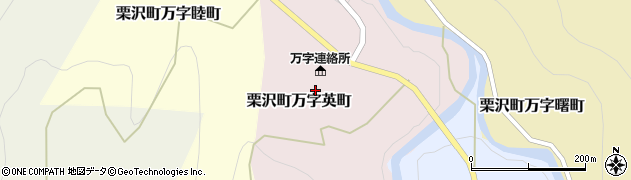 北海道岩見沢市栗沢町万字英町周辺の地図