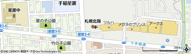 北海道札幌市手稲区手稲山口511周辺の地図