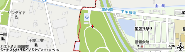 北海道札幌市手稲区手稲星置316周辺の地図