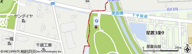 北海道札幌市手稲区手稲星置317周辺の地図