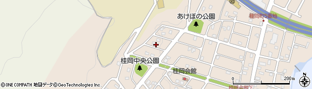 北海道小樽市桂岡町8周辺の地図