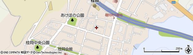 北海道小樽市桂岡町6周辺の地図