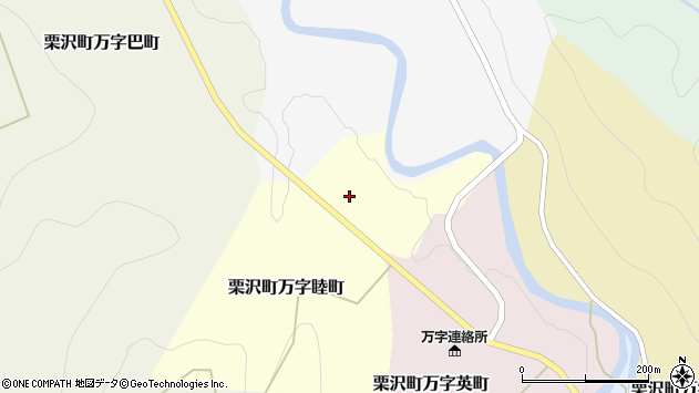 〒068-3157 北海道岩見沢市栗沢町万字睦町の地図