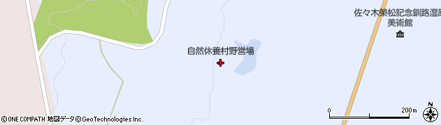 北海道釧路市阿寒町上阿寒２２線202周辺の地図