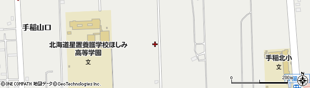 北海道札幌市手稲区手稲山口832周辺の地図