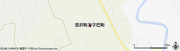 北海道岩見沢市栗沢町万字巴町周辺の地図