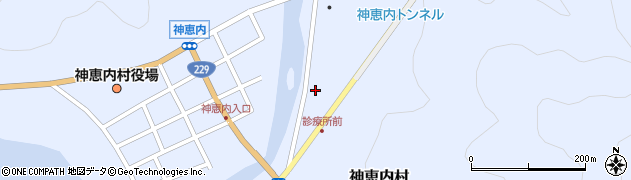 北海道神恵内村（古宇郡）神恵内村（川向）周辺の地図