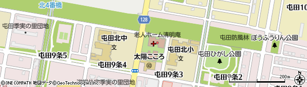 介護老人保健施設札幌北翔館そとこと周辺の地図