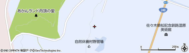 北海道釧路市阿寒町上阿寒２２線33周辺の地図