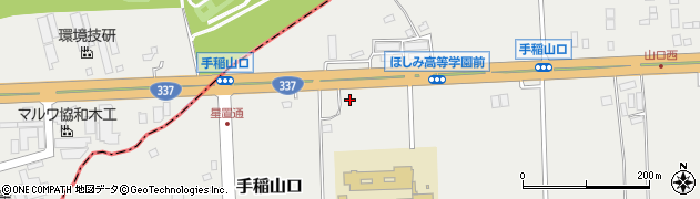 北海道札幌市手稲区手稲山口787周辺の地図