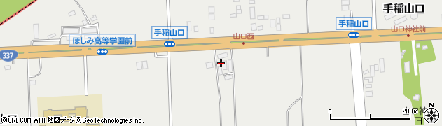 北海道札幌市手稲区手稲山口693周辺の地図