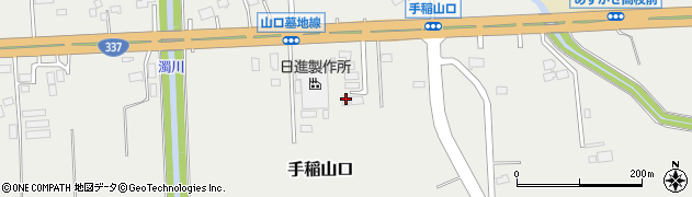 北海道札幌市手稲区手稲山口437周辺の地図