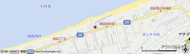 小樽市漁協銭函集会所周辺の地図