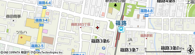 はり・きゅうしのろ駅前治療院周辺の地図