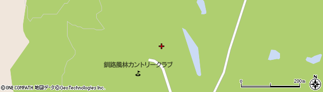 釧路風林カントリークラブ周辺の地図
