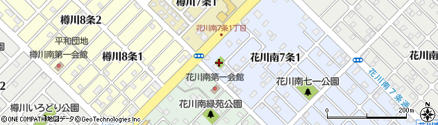 花川南7の1ちびっこ公園周辺の地図