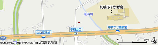 北海道札幌市手稲区手稲山口407周辺の地図