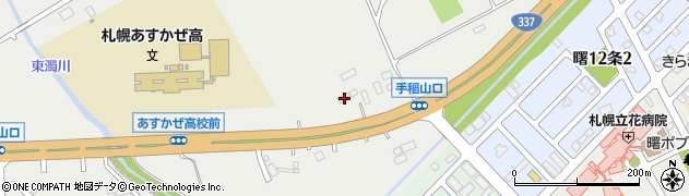 北海道札幌市手稲区手稲山口242周辺の地図