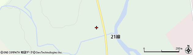 北海道釧路市阿寒町上舌辛（２１線）周辺の地図