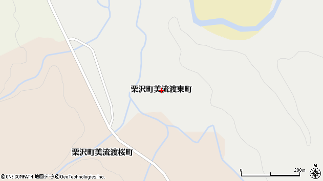 〒068-3180 北海道岩見沢市栗沢町美流渡東町の地図