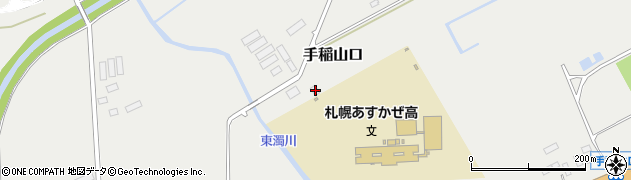 北海道札幌市手稲区手稲山口261周辺の地図
