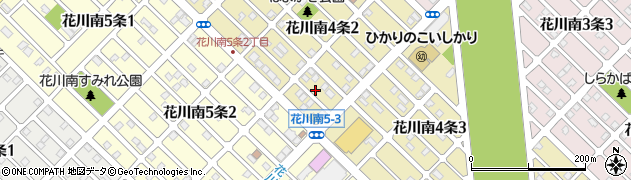 花川南なかよし公園周辺の地図