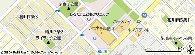 カインズＦＣ花川店周辺の地図