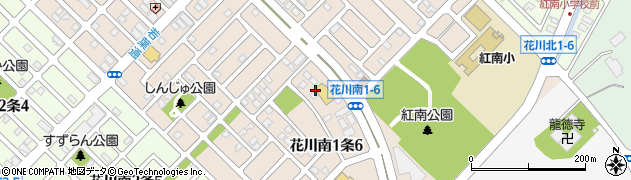 スーパーエース　花川店周辺の地図