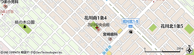 花川南第二コスモス公園周辺の地図