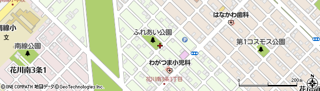 コンコルド花川店ホール周辺の地図