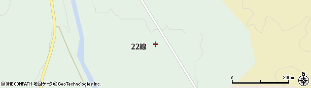 北海道釧路市阿寒町上舌辛２２線周辺の地図