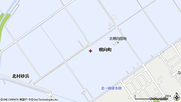 〒069-0383 北海道岩見沢市幌向町の地図
