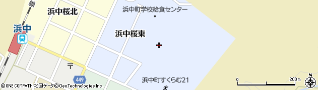 北海道浜中町（厚岸郡）浜中桜東周辺の地図