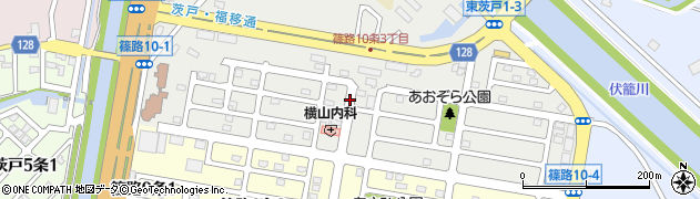 北海道札幌市北区篠路１０条周辺の地図