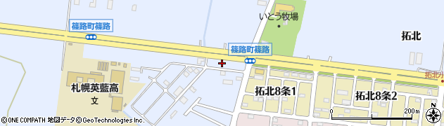 北海道札幌市北区篠路町篠路371周辺の地図