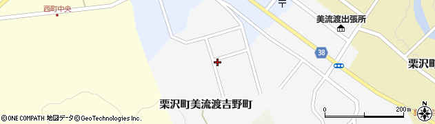 北海道岩見沢市栗沢町美流渡吉野町周辺の地図